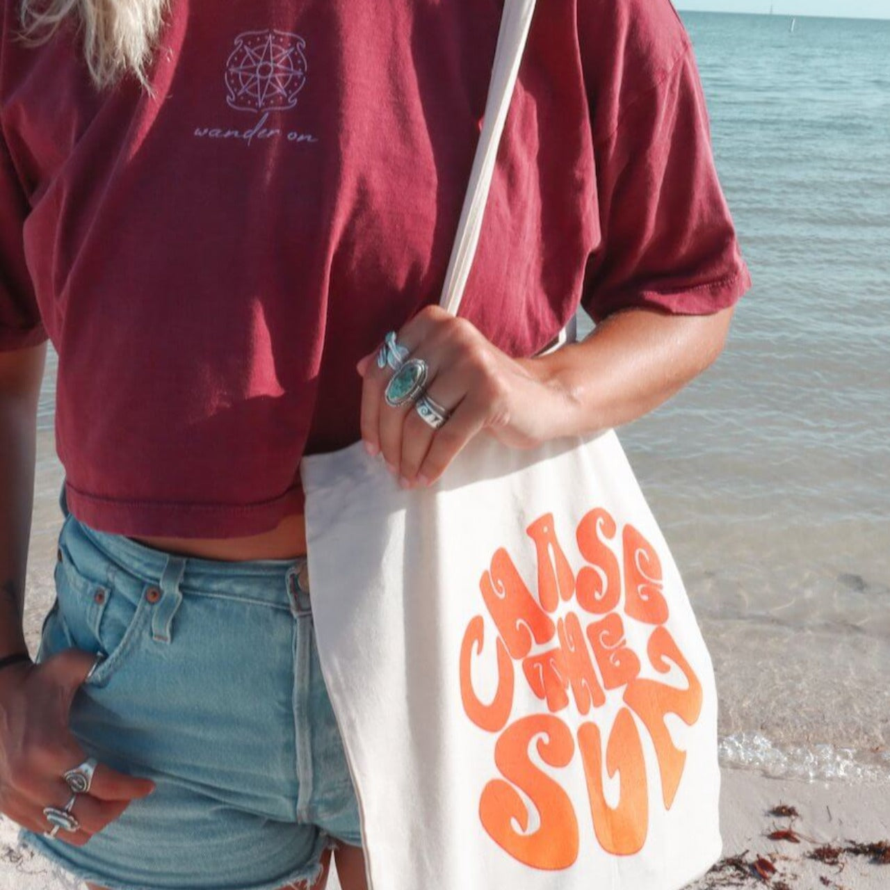 Chase The Sun Tote Bag