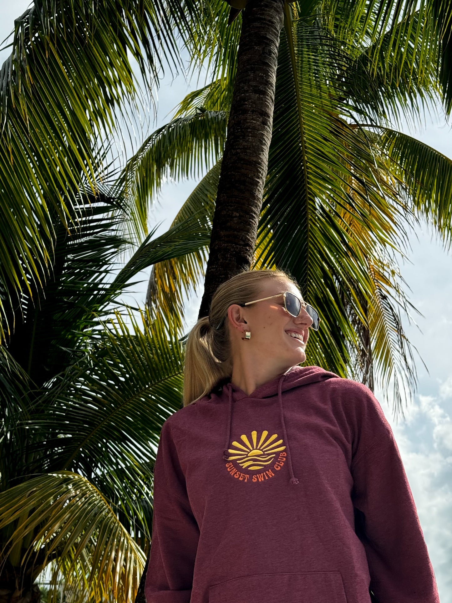 Sunset Swim Club Hoodie